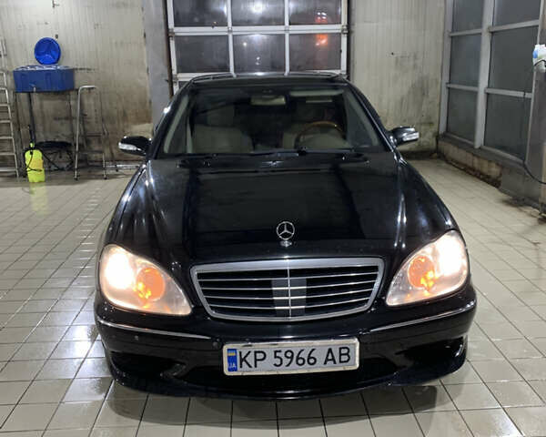 Черный Мерседес С Класс, объемом двигателя 4.97 л и пробегом 340 тыс. км за 7000 $, фото 7 на Automoto.ua