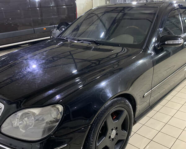 Черный Мерседес С Класс, объемом двигателя 4.97 л и пробегом 340 тыс. км за 7000 $, фото 5 на Automoto.ua