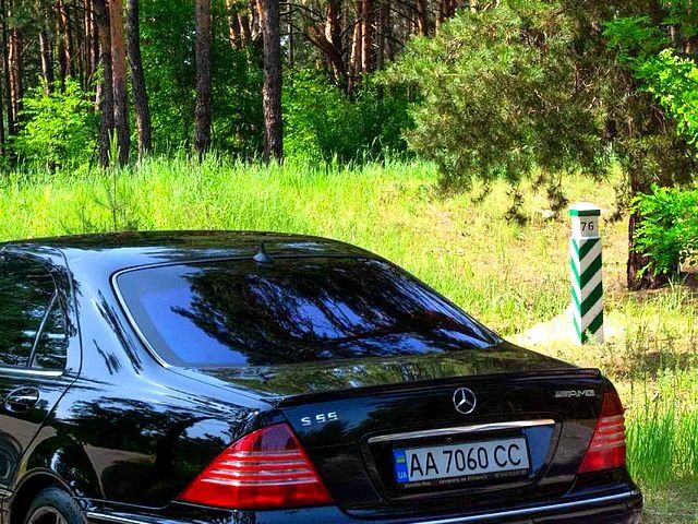 Черный Мерседес С Класс, объемом двигателя 5 л и пробегом 270 тыс. км за 7500 $, фото 8 на Automoto.ua