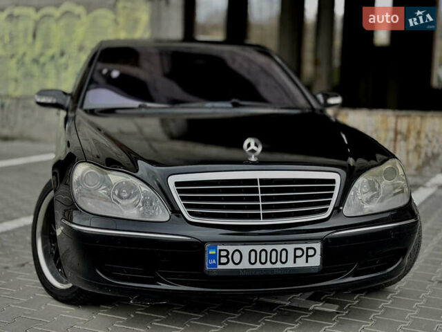 Чорний Мерседес С Клас, об'ємом двигуна 5 л та пробігом 280 тис. км за 7777 $, фото 6 на Automoto.ua