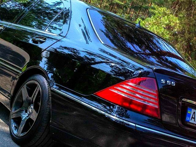 Черный Мерседес С Класс, объемом двигателя 5 л и пробегом 270 тыс. км за 7500 $, фото 5 на Automoto.ua