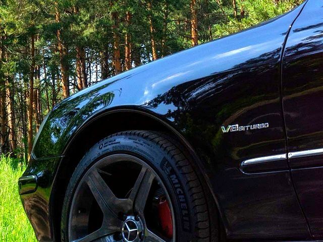 Черный Мерседес С Класс, объемом двигателя 5 л и пробегом 270 тыс. км за 7500 $, фото 6 на Automoto.ua