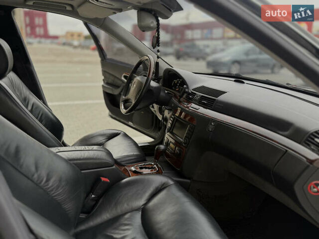 Чорний Мерседес С Клас, об'ємом двигуна 5 л та пробігом 280 тис. км за 7777 $, фото 19 на Automoto.ua