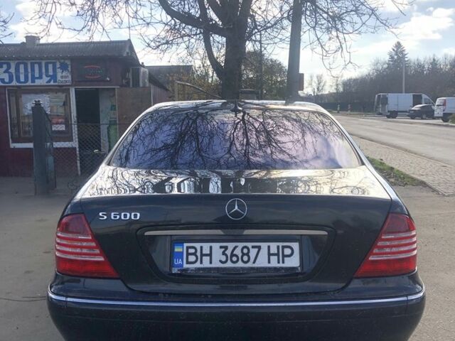 Чорний Мерседес С Клас, об'ємом двигуна 5.8 л та пробігом 311 тис. км за 3900 $, фото 2 на Automoto.ua