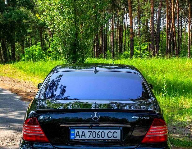 Черный Мерседес С Класс, объемом двигателя 5 л и пробегом 270 тыс. км за 7500 $, фото 4 на Automoto.ua