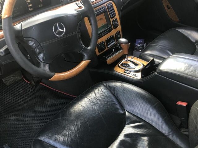 Чорний Мерседес С Клас, об'ємом двигуна 5.8 л та пробігом 311 тис. км за 3900 $, фото 6 на Automoto.ua