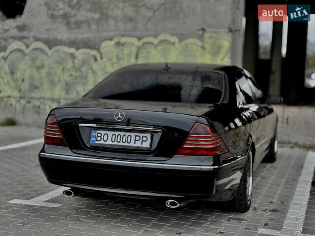 Чорний Мерседес С Клас, об'ємом двигуна 5 л та пробігом 280 тис. км за 7777 $, фото 9 на Automoto.ua