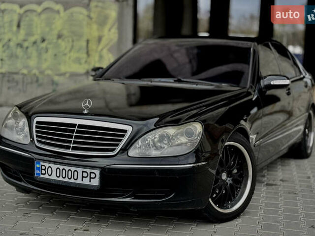 Чорний Мерседес С Клас, об'ємом двигуна 5 л та пробігом 280 тис. км за 7777 $, фото 10 на Automoto.ua