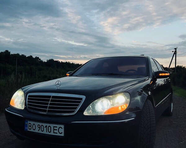 Чорний Мерседес С Клас, об'ємом двигуна 5 л та пробігом 277 тис. км за 7777 $, фото 1 на Automoto.ua