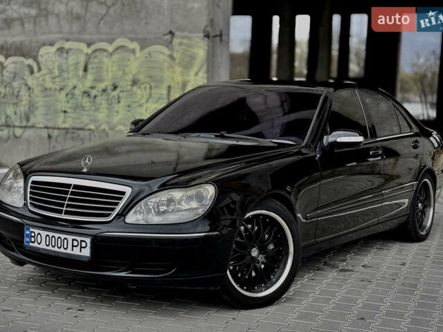 Чорний Мерседес С Клас, об'ємом двигуна 5 л та пробігом 280 тис. км за 7777 $, фото 23 на Automoto.ua
