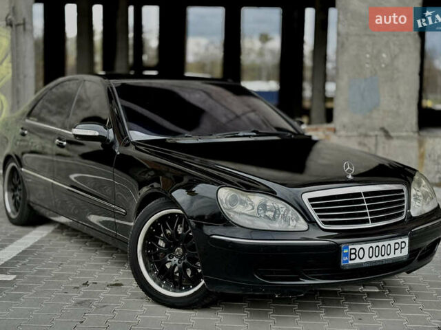 Чорний Мерседес С Клас, об'ємом двигуна 5 л та пробігом 280 тис. км за 7777 $, фото 2 на Automoto.ua