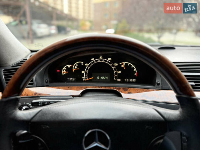 Черный Мерседес С Класс, объемом двигателя 3.2 л и пробегом 360 тыс. км за 6500 $, фото 17 на Automoto.ua