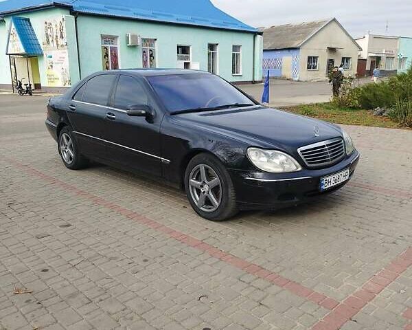 Чорний Мерседес С Клас, об'ємом двигуна 5.79 л та пробігом 320 тис. км за 4800 $, фото 2 на Automoto.ua