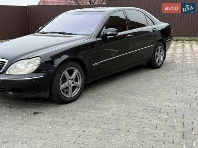 Чорний Мерседес С Клас, об'ємом двигуна 5.8 л та пробігом 250 тис. км за 3950 $, фото 1 на Automoto.ua