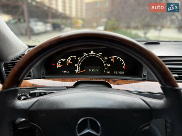 Черный Мерседес С Класс, объемом двигателя 3.2 л и пробегом 360 тыс. км за 6500 $, фото 18 на Automoto.ua