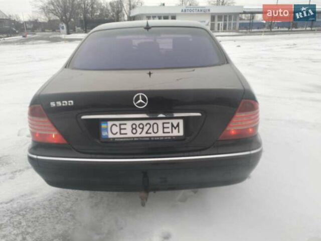 Черный Мерседес С Класс, объемом двигателя 5 л и пробегом 348 тыс. км за 6300 $, фото 6 на Automoto.ua