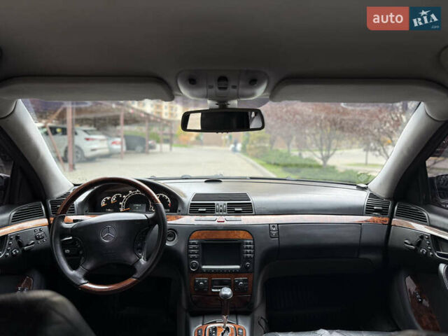Черный Мерседес С Класс, объемом двигателя 3.2 л и пробегом 360 тыс. км за 6500 $, фото 19 на Automoto.ua