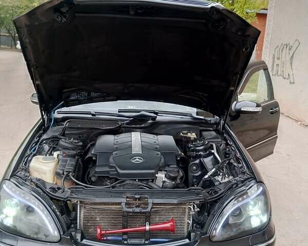 Черный Мерседес С Класс, объемом двигателя 5 л и пробегом 279 тыс. км за 5500 $, фото 8 на Automoto.ua