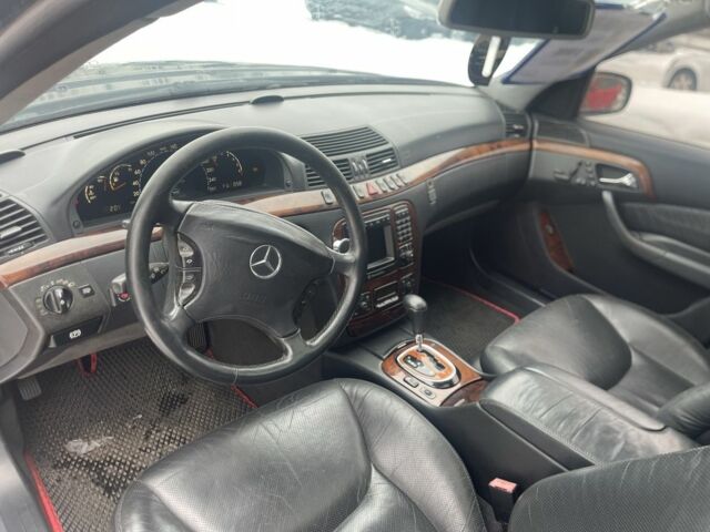 Черный Мерседес С Класс, объемом двигателя 5 л и пробегом 351 тыс. км за 3470 $, фото 10 на Automoto.ua