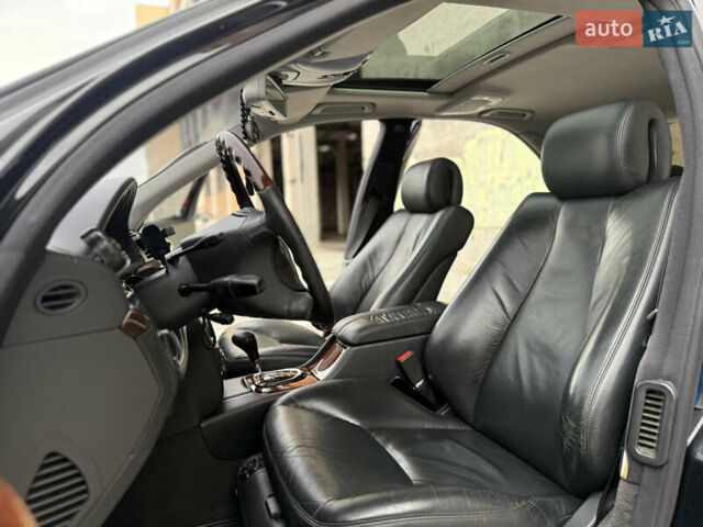 Чорний Мерседес С Клас, об'ємом двигуна 5 л та пробігом 280 тис. км за 7777 $, фото 13 на Automoto.ua