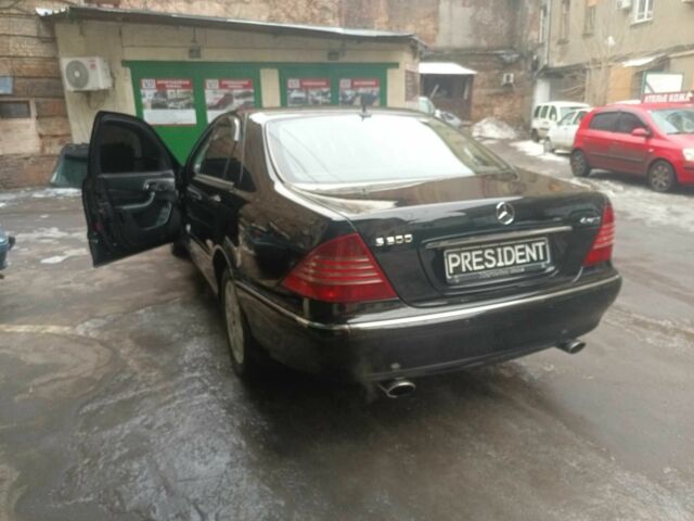 Черный Мерседес С Класс, объемом двигателя 5 л и пробегом 432 тыс. км за 8800 $, фото 7 на Automoto.ua