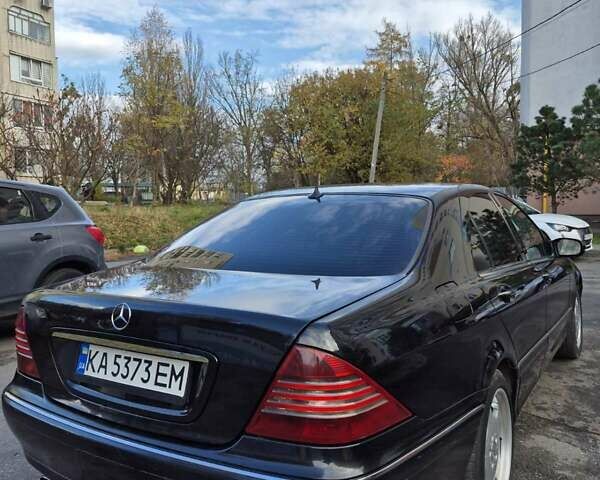 Черный Мерседес С Класс, объемом двигателя 3.2 л и пробегом 350 тыс. км за 6900 $, фото 2 на Automoto.ua
