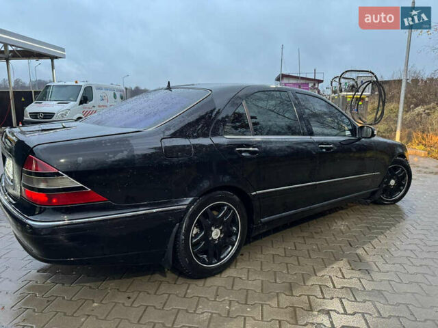 Чорний Мерседес С Клас, об'ємом двигуна 4 л та пробігом 370 тис. км за 4500 $, фото 4 на Automoto.ua