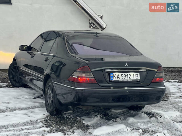 Чорний Мерседес С Клас, об'ємом двигуна 4 л та пробігом 372 тис. км за 3500 $, фото 15 на Automoto.ua