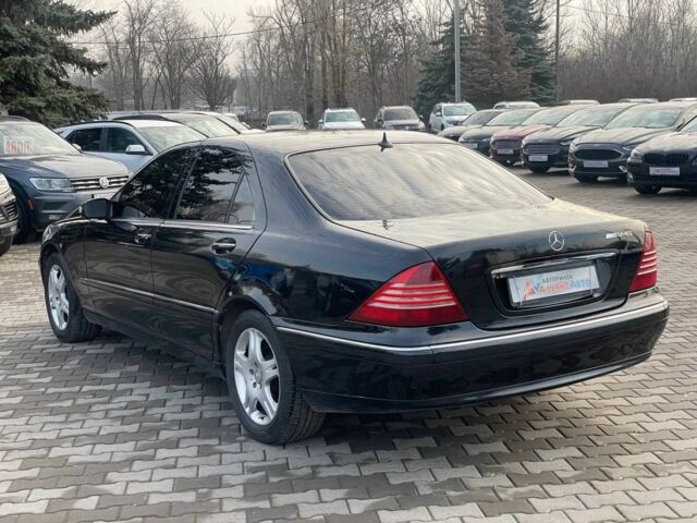 Чорний Мерседес С Клас, об'ємом двигуна 3.2 л та пробігом 420 тис. км за 5700 $, фото 4 на Automoto.ua