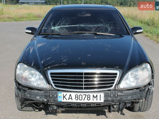 Чорний Мерседес С Клас, об'ємом двигуна 3.7 л та пробігом 272 тис. км за 4500 $, фото 6 на Automoto.ua