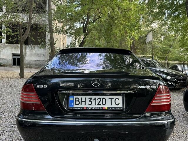 Чорний Мерседес С Клас, об'ємом двигуна 5 л та пробігом 270 тис. км за 4400 $, фото 5 на Automoto.ua
