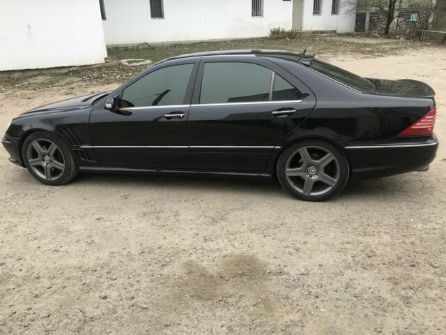 Чорний Мерседес С Клас, об'ємом двигуна 5 л та пробігом 350 тис. км за 4500 $, фото 2 на Automoto.ua