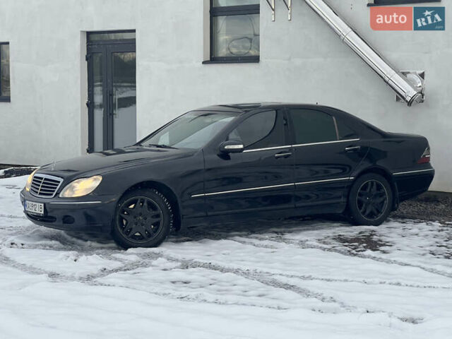 Чорний Мерседес С Клас, об'ємом двигуна 4 л та пробігом 372 тис. км за 3500 $, фото 5 на Automoto.ua