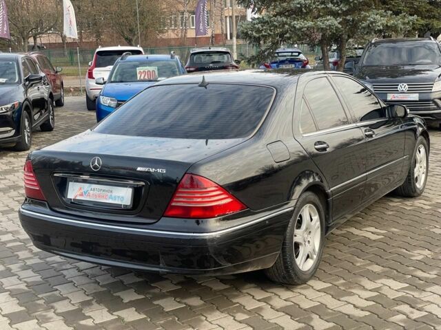 Чорний Мерседес С Клас, об'ємом двигуна 3.2 л та пробігом 420 тис. км за 5700 $, фото 6 на Automoto.ua