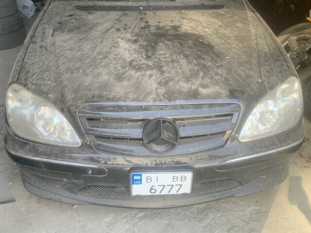 Чорний Мерседес С Клас, об'ємом двигуна 5 л та пробігом 350 тис. км за 4500 $, фото 7 на Automoto.ua