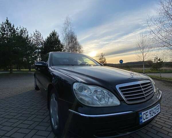 Черный Мерседес С Класс, объемом двигателя 3.72 л и пробегом 390 тыс. км за 5600 $, фото 1 на Automoto.ua