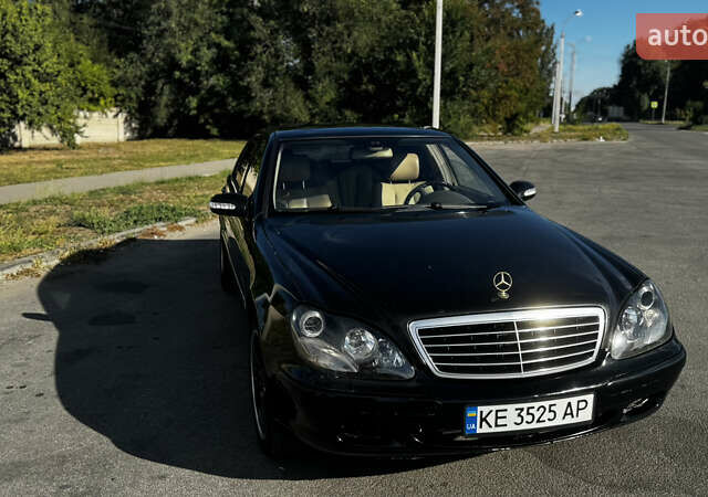 Чорний Мерседес С Клас, об'ємом двигуна 5 л та пробігом 330 тис. км за 5500 $, фото 8 на Automoto.ua