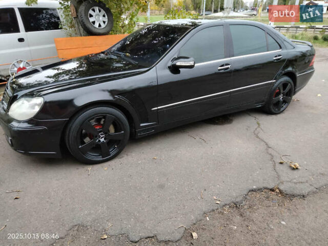 Мерседес С Клас 2003 у Миколаєві на Automoto.ua Чорний Мерседес С Клас, об'ємом двигуна 4.97 л та пробігом 222 тис. км за 4000 $, фото 8 на Automoto.ua