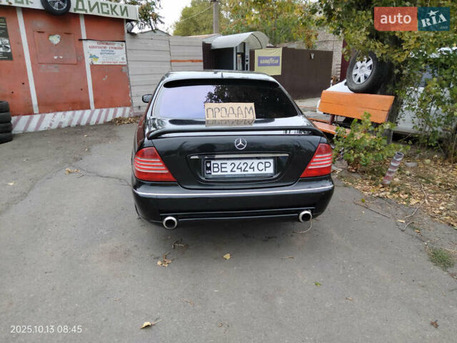 Мерседес С Клас 2003 у Миколаєві на Automoto.ua Чорний Мерседес С Клас, об'ємом двигуна 4.97 л та пробігом 222 тис. км за 4000 $, фото 3 на Automoto.ua