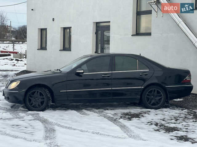 Чорний Мерседес С Клас, об'ємом двигуна 4 л та пробігом 372 тис. км за 3500 $, фото 6 на Automoto.ua