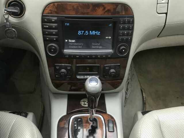 Чорний Мерседес С Клас, об'ємом двигуна 5 л та пробігом 350 тис. км за 4500 $, фото 13 на Automoto.ua