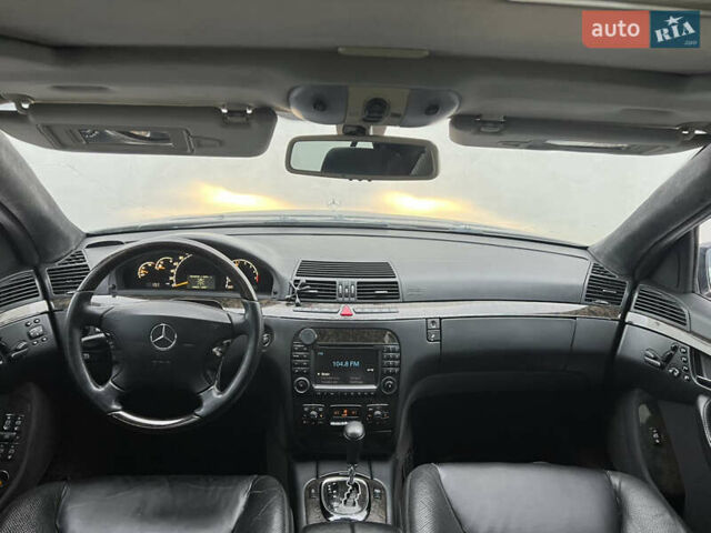 Чорний Мерседес С Клас, об'ємом двигуна 4 л та пробігом 372 тис. км за 3500 $, фото 20 на Automoto.ua