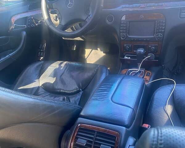 Черный Мерседес С Класс, объемом двигателя 5 л и пробегом 350 тыс. км за 7000 $, фото 8 на Automoto.ua