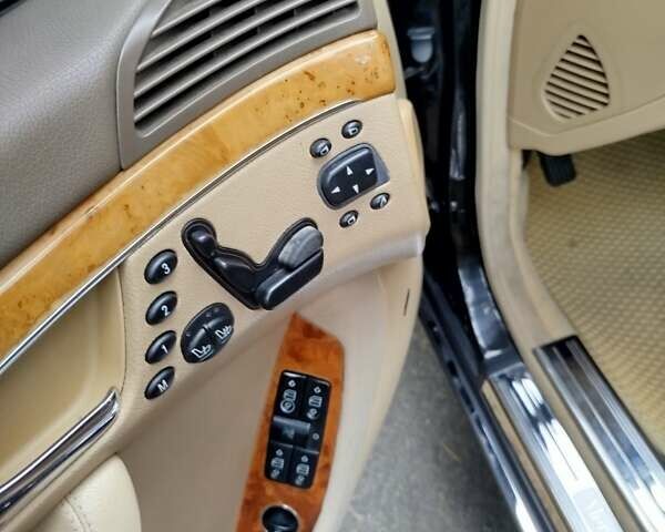 Чорний Мерседес С Клас, об'ємом двигуна 4.97 л та пробігом 508 тис. км за 7000 $, фото 10 на Automoto.ua