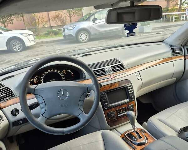 Черный Мерседес С Класс, объемом двигателя 3.2 л и пробегом 350 тыс. км за 6900 $, фото 5 на Automoto.ua