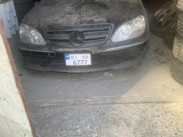 Чорний Мерседес С Клас, об'ємом двигуна 5 л та пробігом 350 тис. км за 4500 $, фото 8 на Automoto.ua