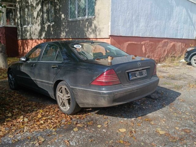 Чорний Мерседес С Клас, об'ємом двигуна 3.2 л та пробігом 416 тис. км за 7000 $, фото 13 на Automoto.ua