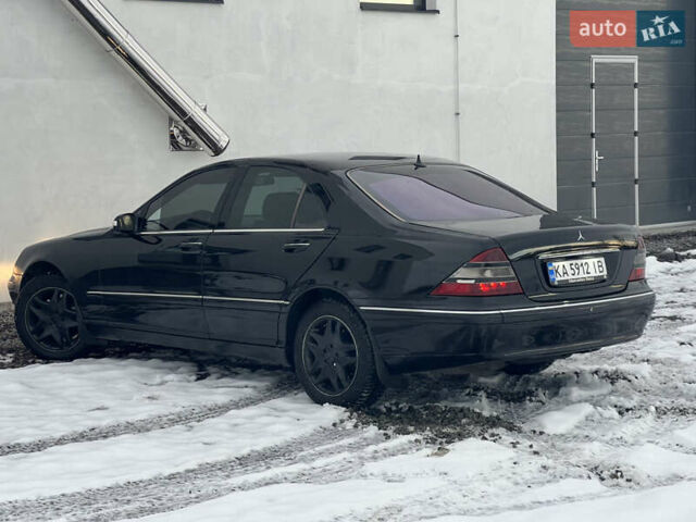 Чорний Мерседес С Клас, об'ємом двигуна 4 л та пробігом 372 тис. км за 3500 $, фото 14 на Automoto.ua