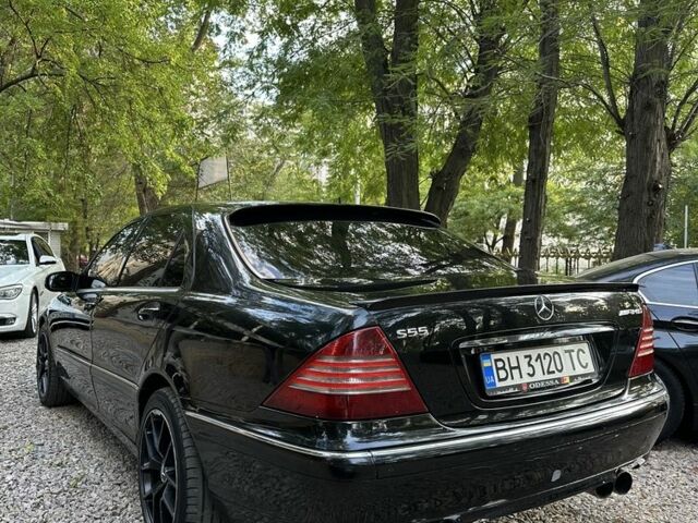 Чорний Мерседес С Клас, об'ємом двигуна 5 л та пробігом 270 тис. км за 4400 $, фото 4 на Automoto.ua