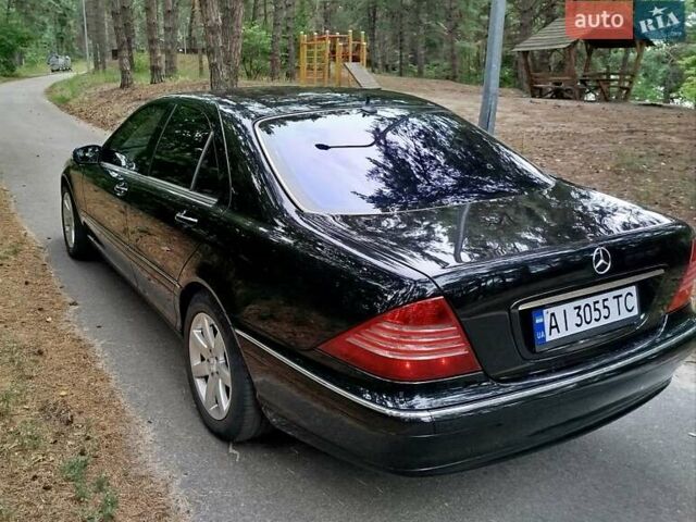 Чорний Мерседес С Клас, об'ємом двигуна 4.97 л та пробігом 508 тис. км за 7000 $, фото 4 на Automoto.ua